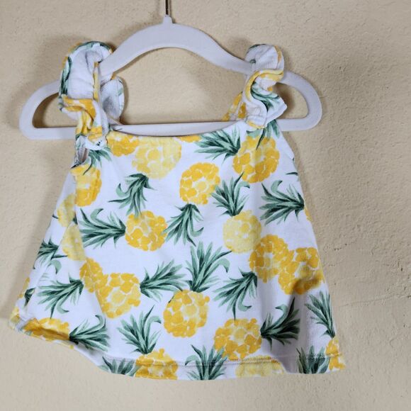 Janie And Jack Tank top pineapple summer picnic beach vacation boating Size 3T - Picture 1 of 8